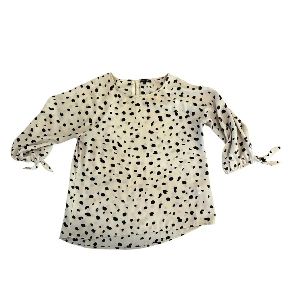 Papermoon tie-sleeve blouse - Picture 9 of 11